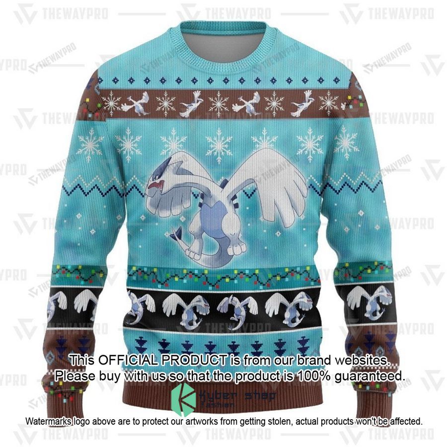 Lugia Christmas Sweater 3 Lugia Christmas Sweater word1