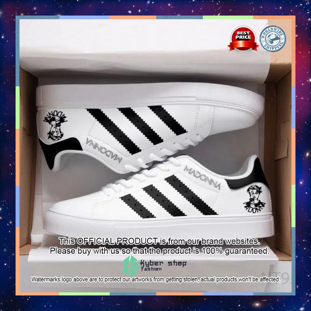 Madonna White Stan Smith Shoes 3 Madonna White Stan Smith Shoes word2