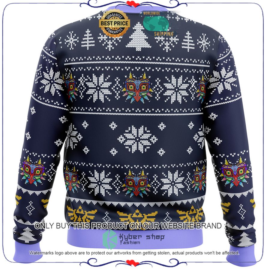 Majora's Mask Legend of Zelda Christmas Sweater 15 Majora's Mask Legend of Zelda Christmas Sweater word2