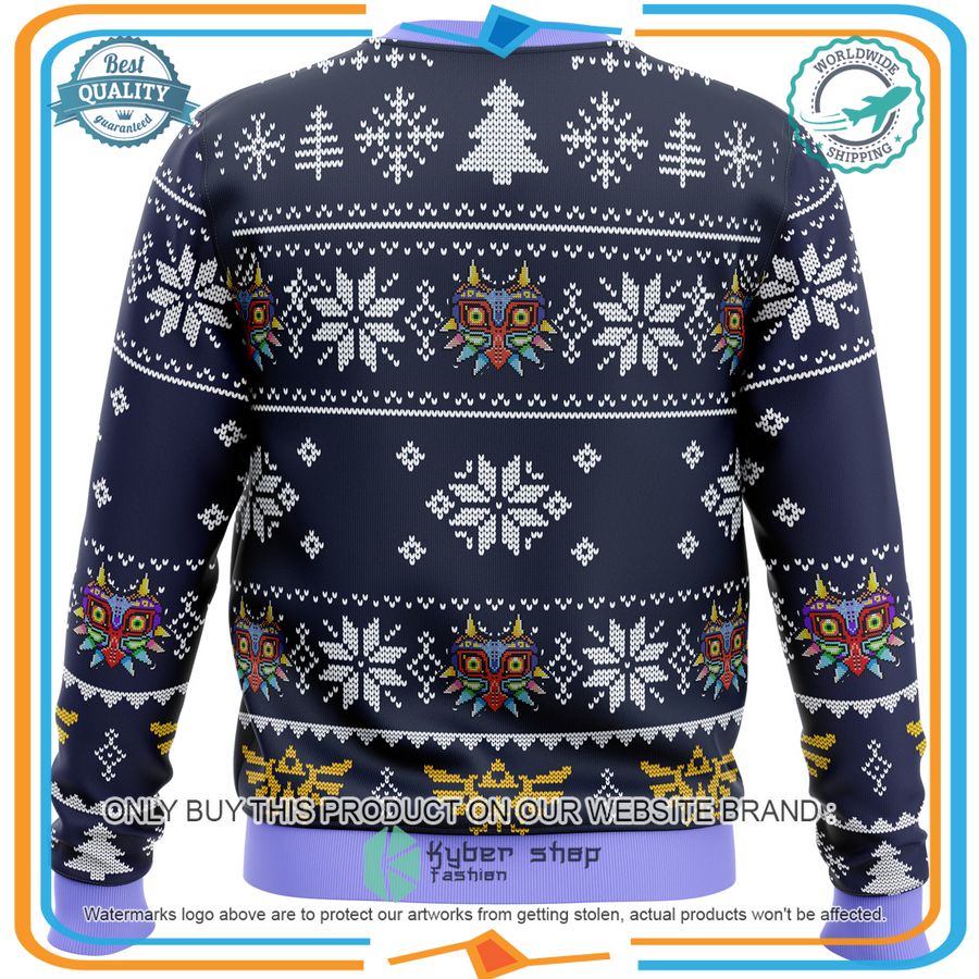 Majora's Mask Legend of Zelda Christmas Sweater 10 Majora's Mask Legend of Zelda Christmas Sweater word2