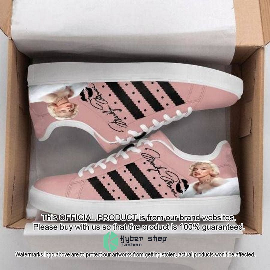 Marilyn Monroe Pink Stan Smith Shoes