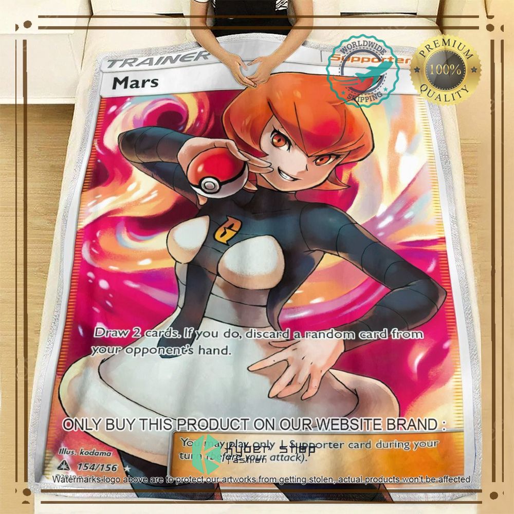 mars trainer anime pokemon blanket 2 77493