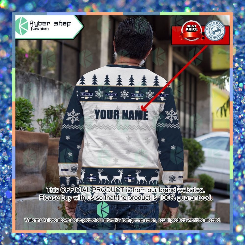 Martell Custom Name ugly Sweater 8 Martell Custom Name ugly Sweater word2