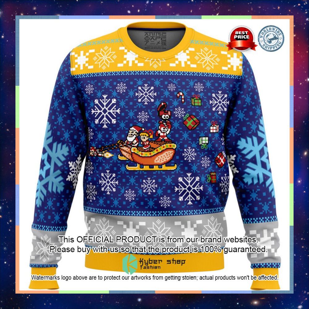 Mega Merry Christmas Mega Man Sweater Christmas 5