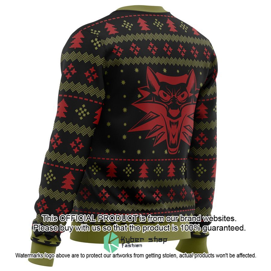 Merry Christmas and Toss a Coin The Witcher Christmas Sweater 4 Merry Christmas and Toss a Coin The Witcher Christmas Sweater word3