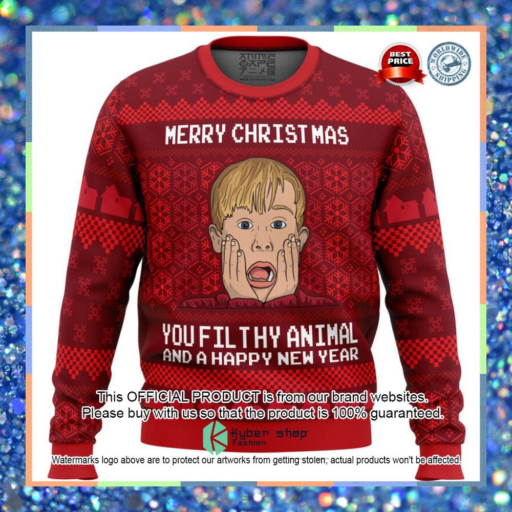 Merry Christmas Home Alone Sweater Christmas 3
