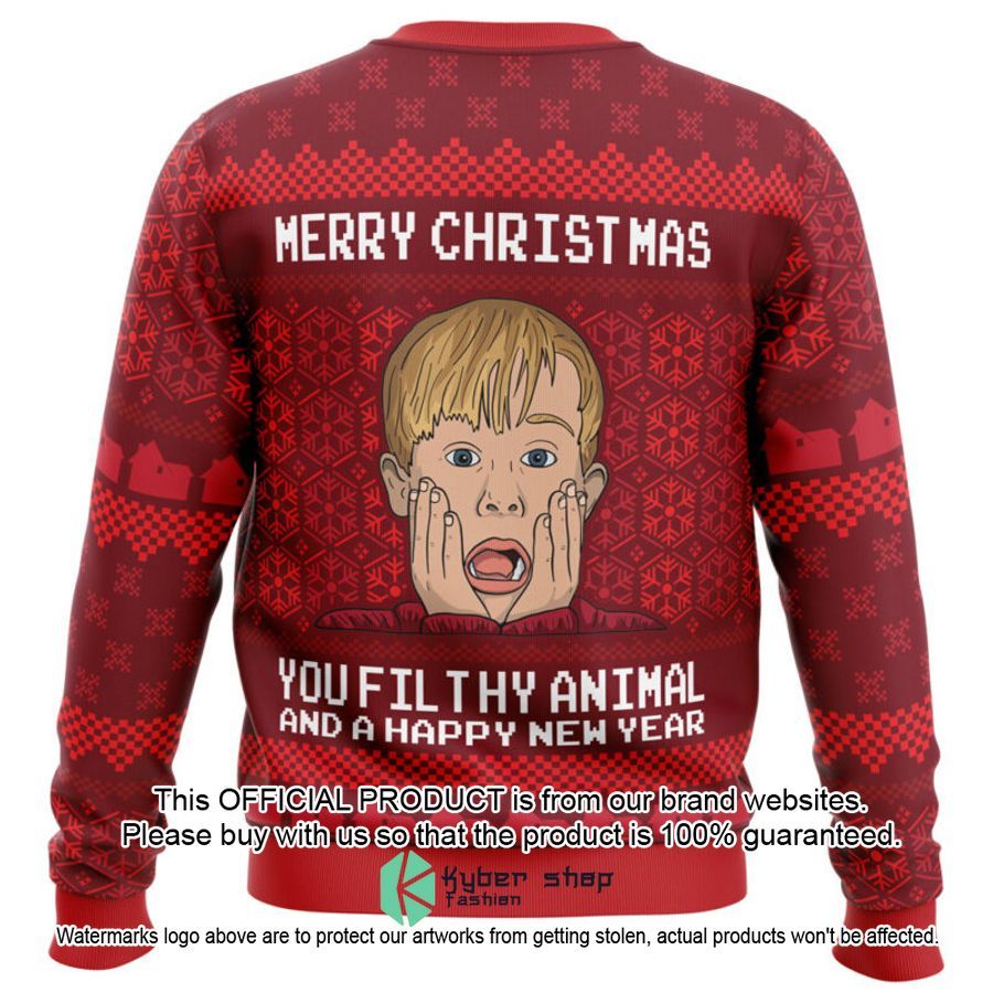 Merry Christmas Home Alone Sweater Christmas 17