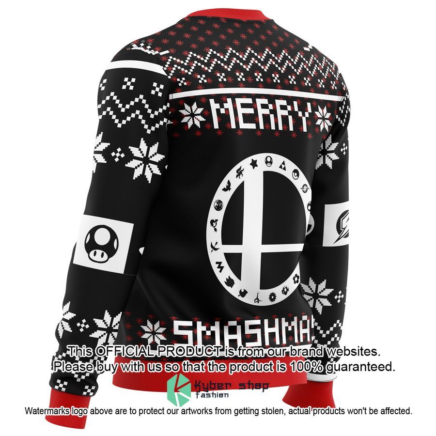 Merry Smashmas Super Smash Bros Christmas Sweater 4 Merry Smashmas Super Smash Bros Christmas Sweater word3