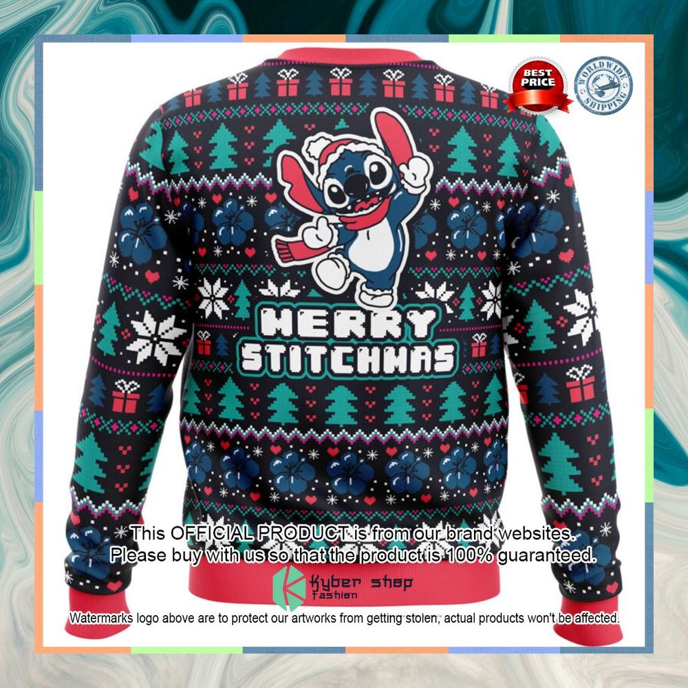 Merry Stitchmas Stitch Christmas Sweater 9