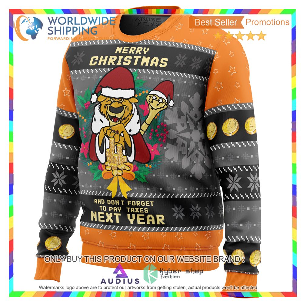 Merry Taxes Christmas Robin Hood Ugly Christmas Sweater 3 merry taxes christmas robin hood ugly christmas sweater 3 4236