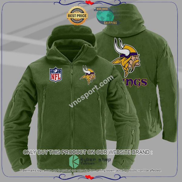 Minnesota Vikings Tactical Hoodie 5 Minnesota Vikings Tactical Hoodie word1