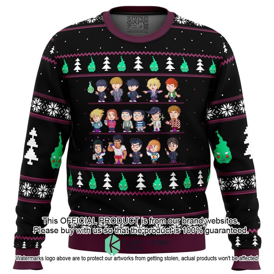 Mob Psycho 100 Sprites Christmas Sweater