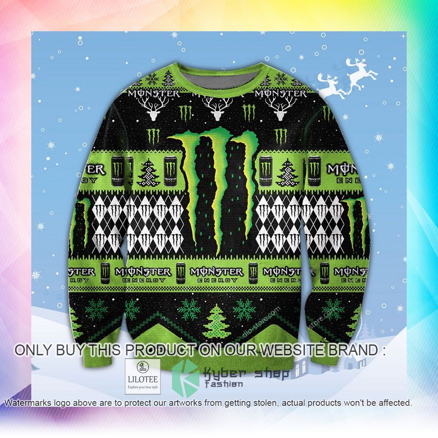 monster christmas sweater sweatshirt 2 49359