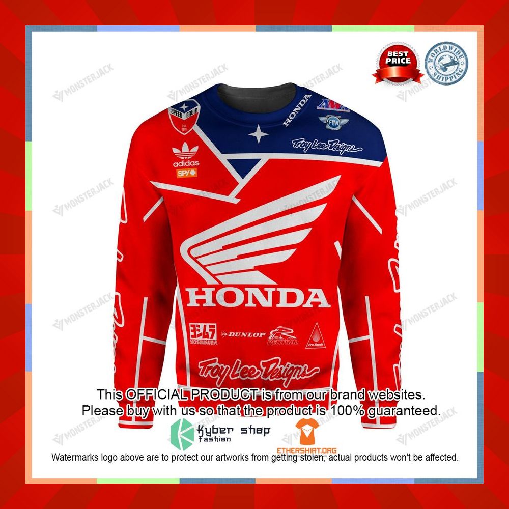 Motorcross Honda Racing Hoodie, Sweatshirt