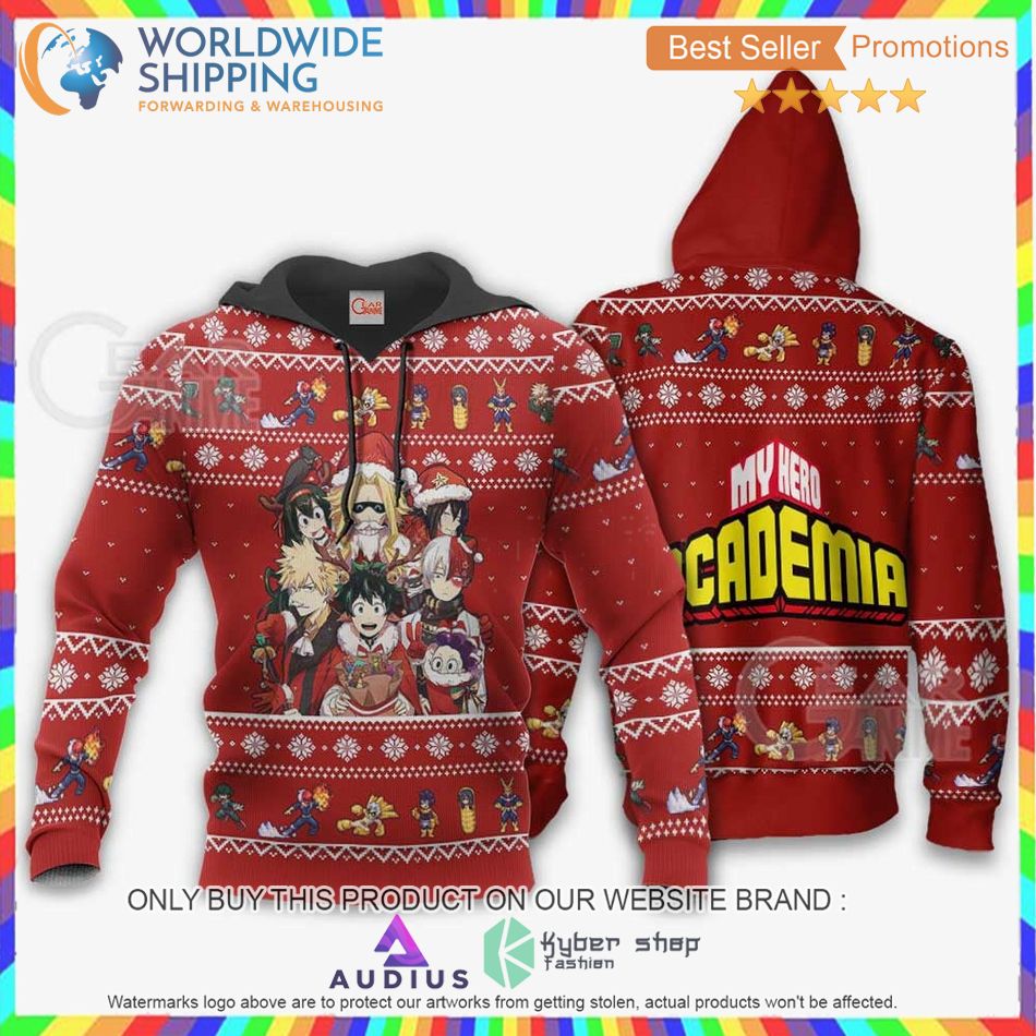 My Hero Academia Anime Sweater, Hoodie 3 my hero academia anime sweater hoodie 3 51803