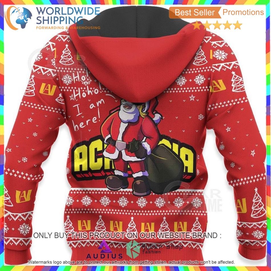 My Hero Academia Santa Anime Sweater, Hoodie 5 my hero academia santa anime sweater hoodie 5 96774