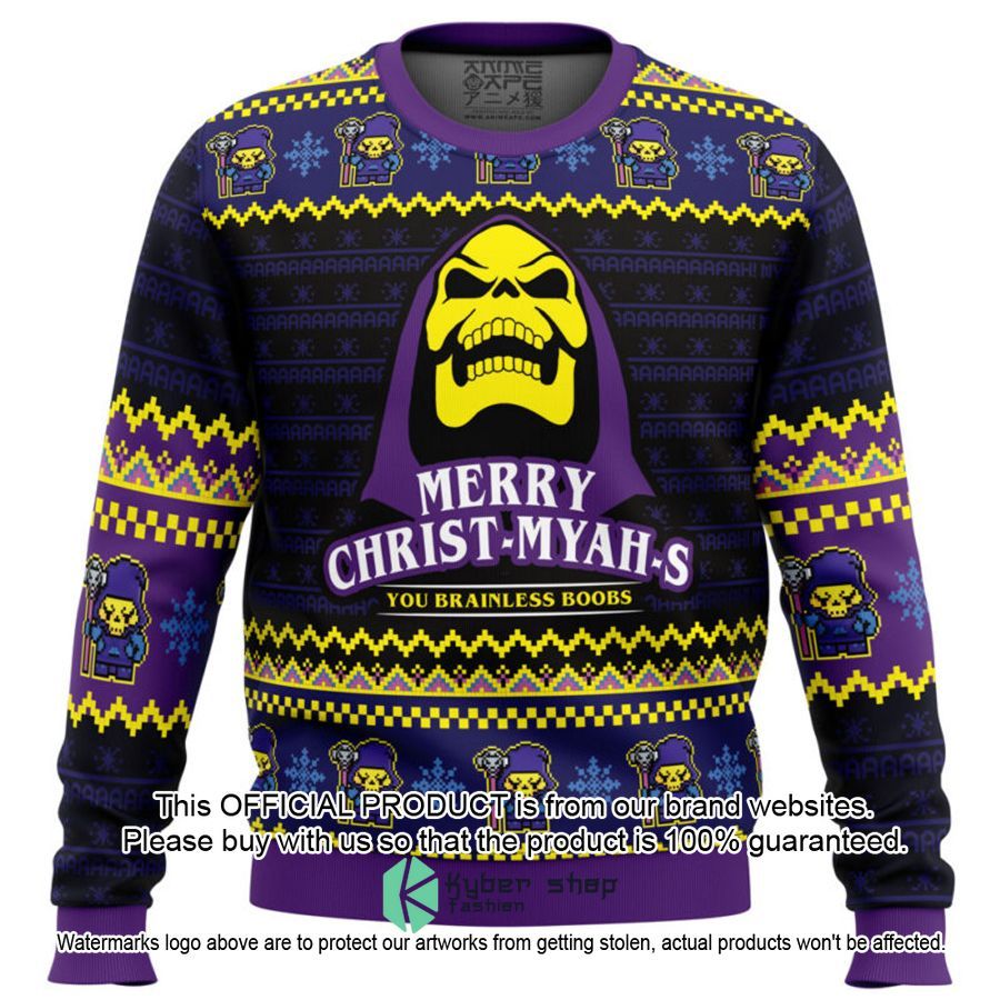 MYAH-rry Christ-MYAHs He-Man Sweater Christmas 16