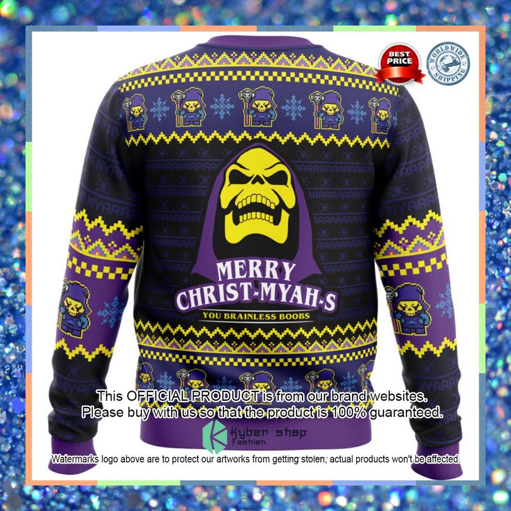 MYAH-rry Christ-MYAHs He-Man Sweater Christmas 4