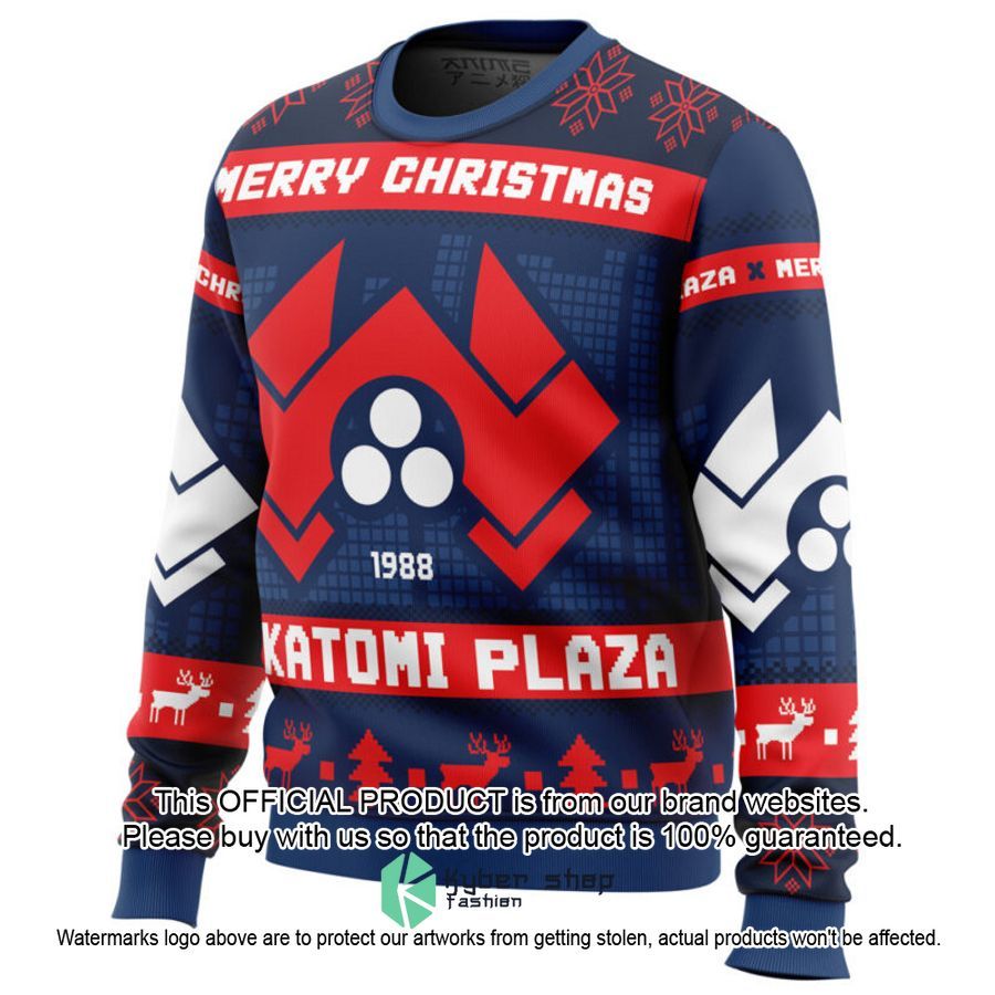Nakatomi Plaza Die Hard Christmas Sweater 2