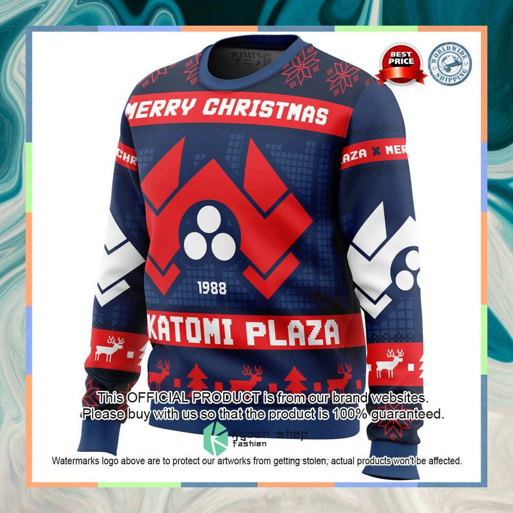 Nakatomi Plaza Die Hard Christmas Sweater 8 Nakatomi Plaza Die Hard Christmas Sweater word1
