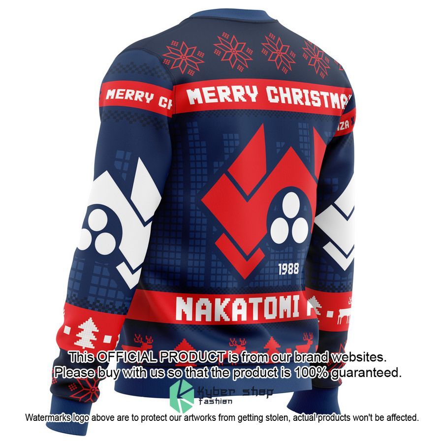 Nakatomi Plaza Die Hard Christmas Sweater 4 Nakatomi Plaza Die Hard Christmas Sweater word1