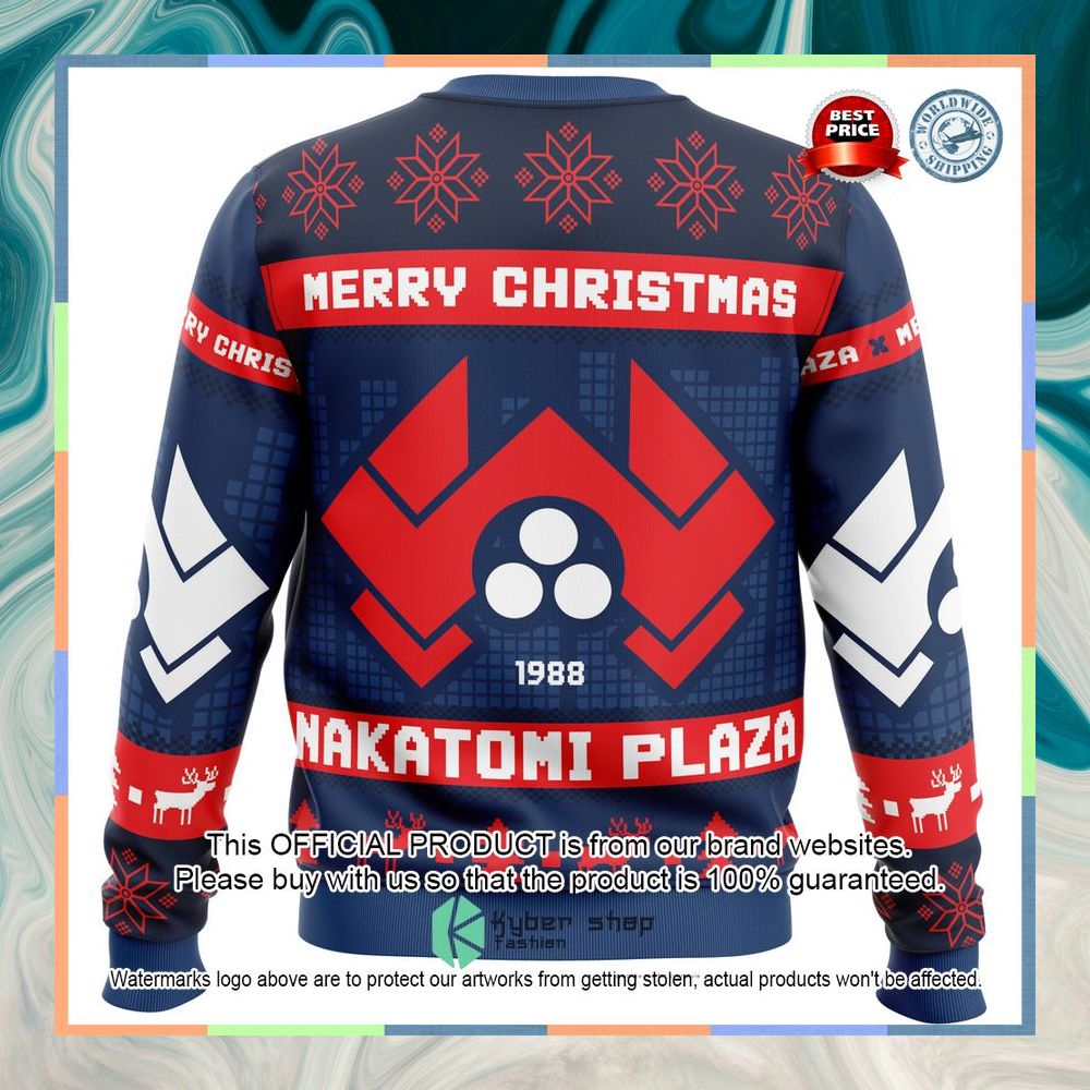 Nakatomi Plaza Die Hard Christmas Sweater 10 Nakatomi Plaza Die Hard Christmas Sweater word1