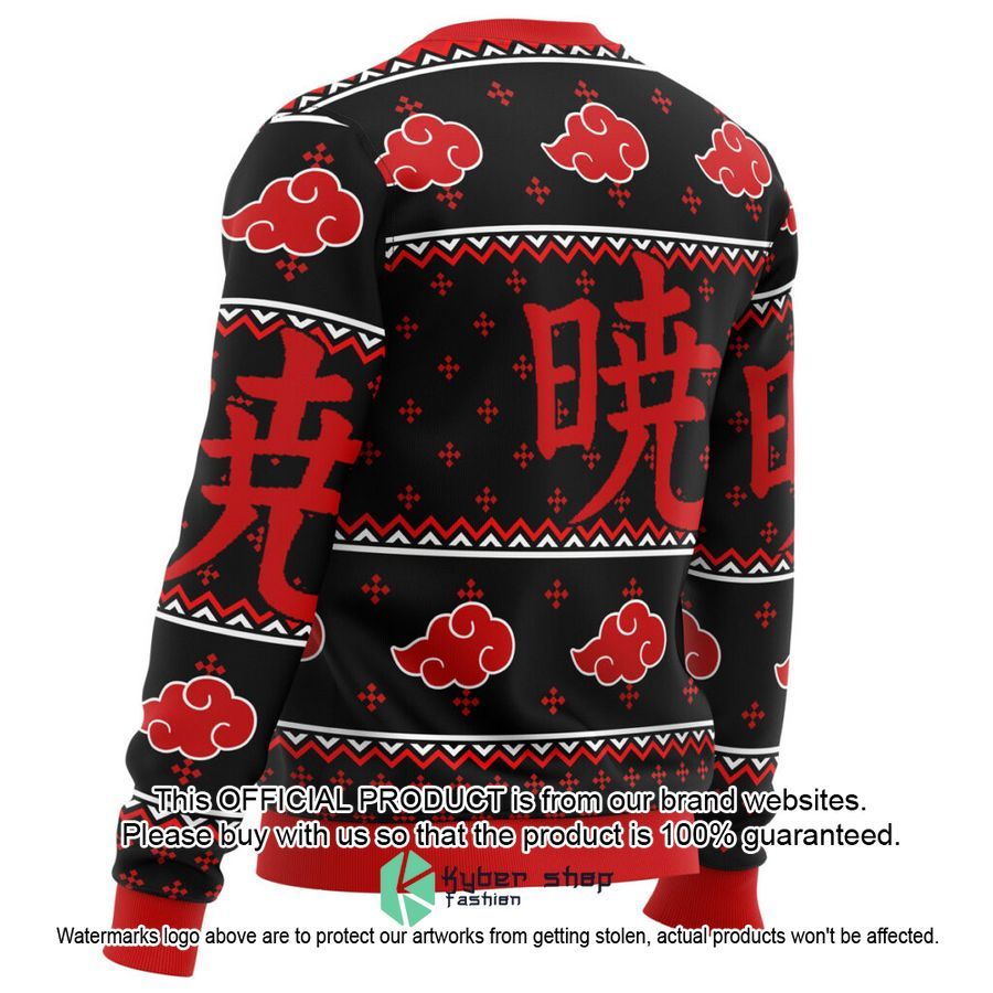 Naruto Akatsuki sign Sweater 3 Naruto Akatsuki sign Sweater word2