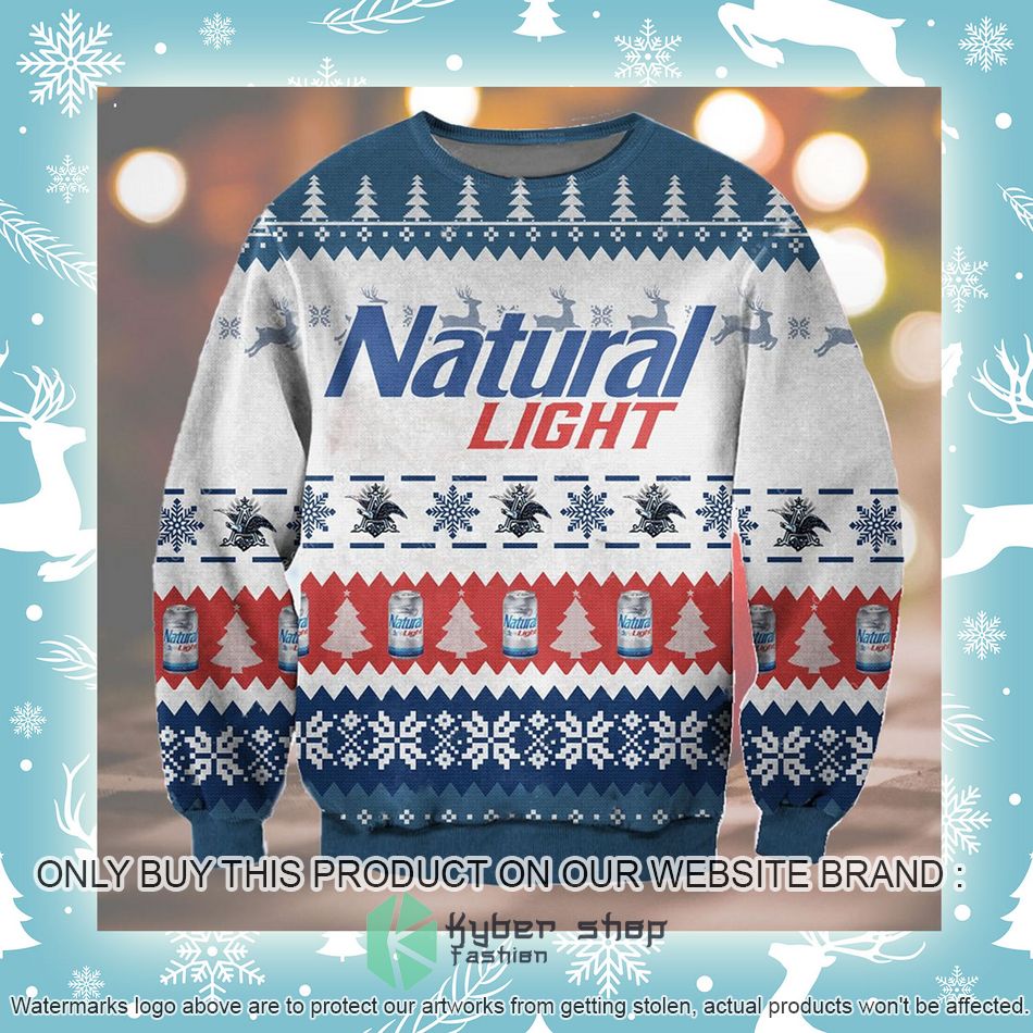 Natural Light Ugly Christmas Sweater 3 natural light ugly christmas sweater 3 33077