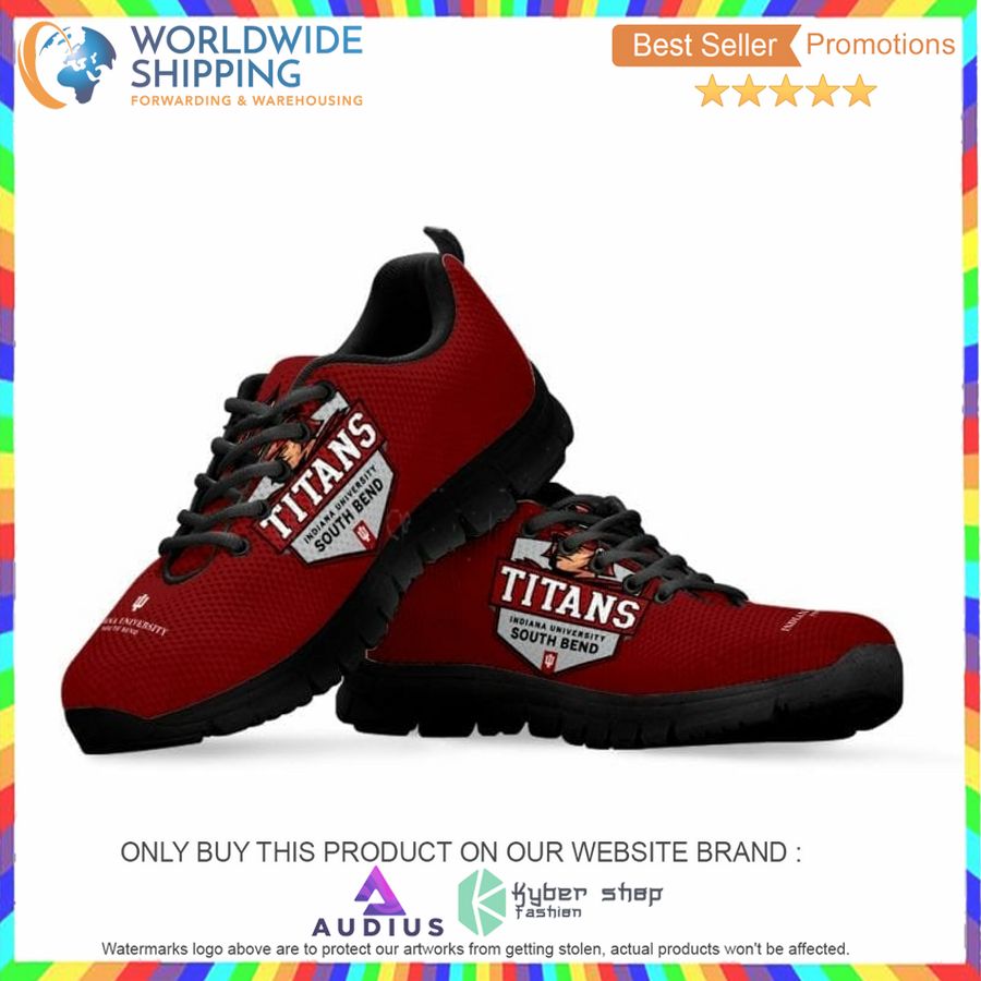 ncaa indiana university south bend titans sneaker shoes 2 78510