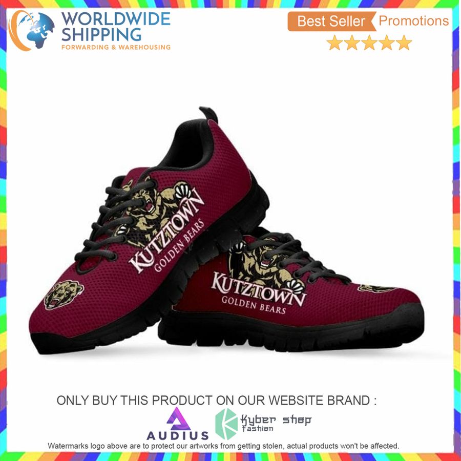 ncaa kutztown golden bears sneaker shoes 2 59846