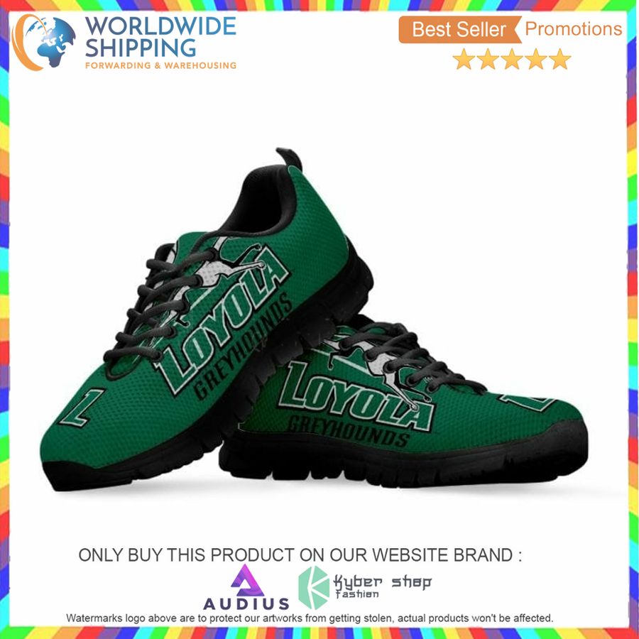 ncaa loyola greyhounds sneaker shoes 2 4791