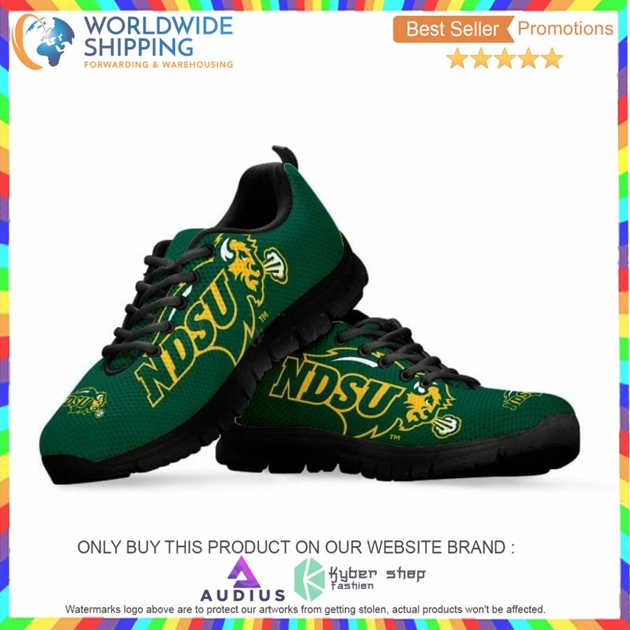ncaa ndsu bison sneaker shoes 2 48165
