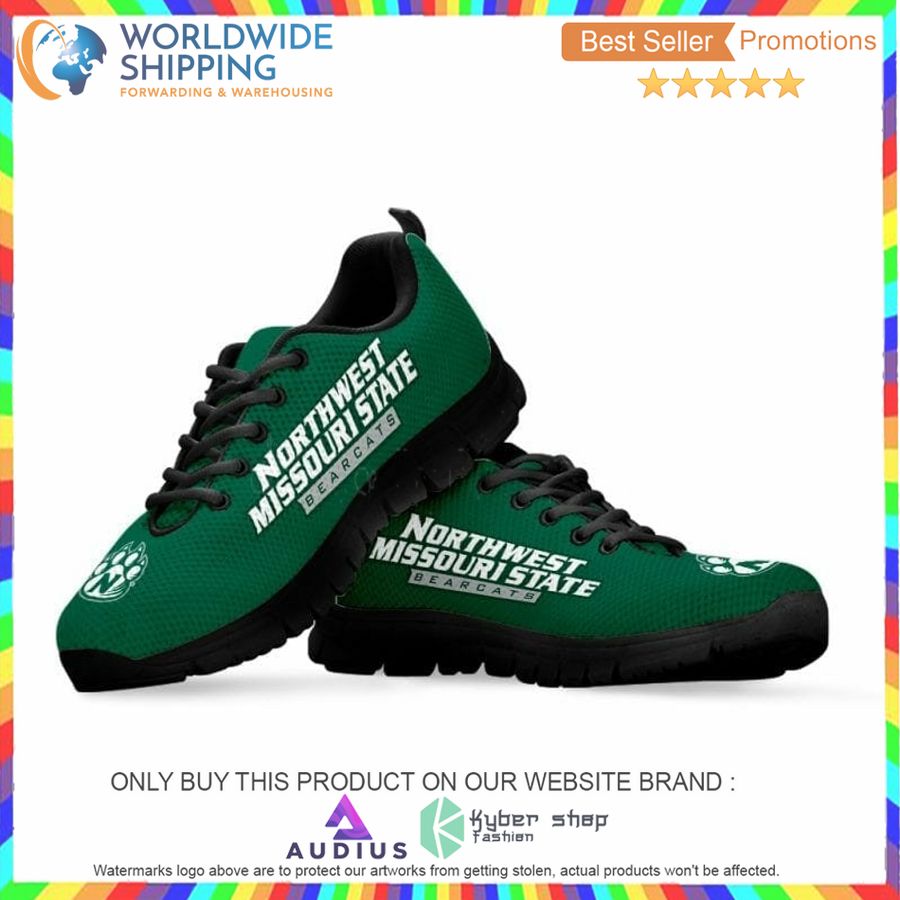 ncaa northwest missouri state bearcats sneaker shoes 2 9146