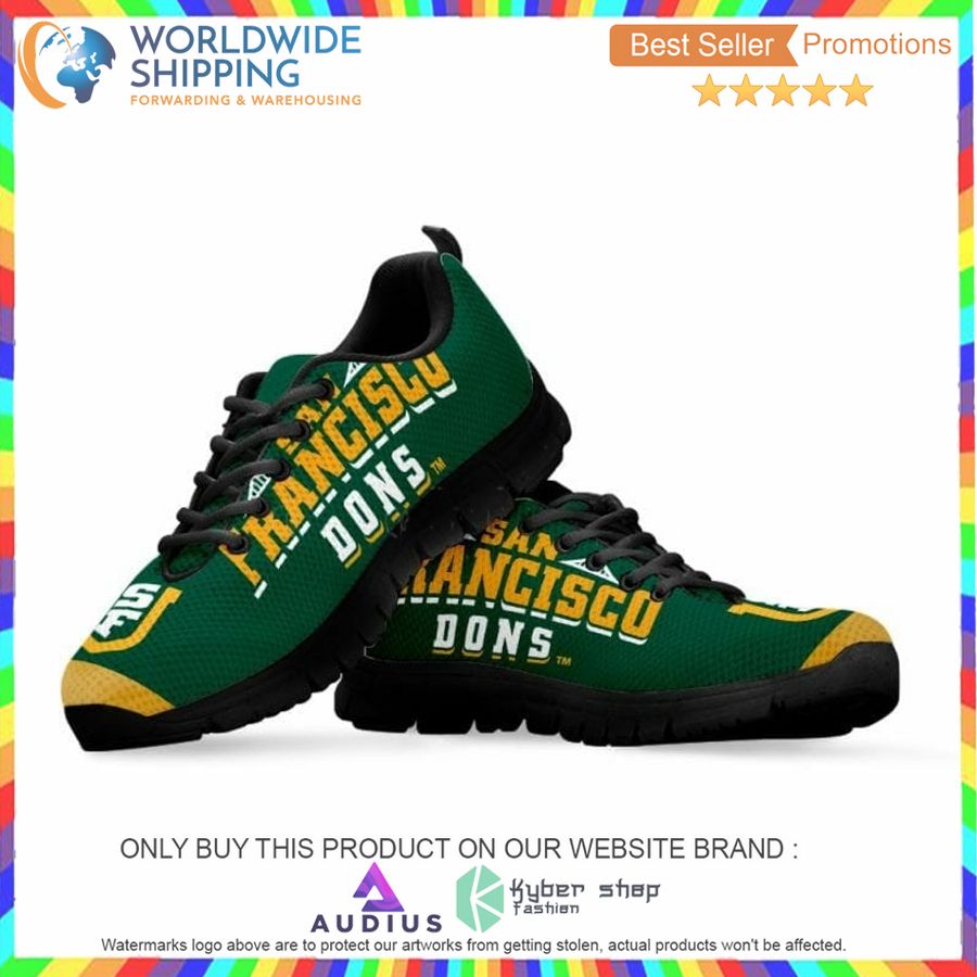 ncaa san francisco dons sneaker shoes 2 83265