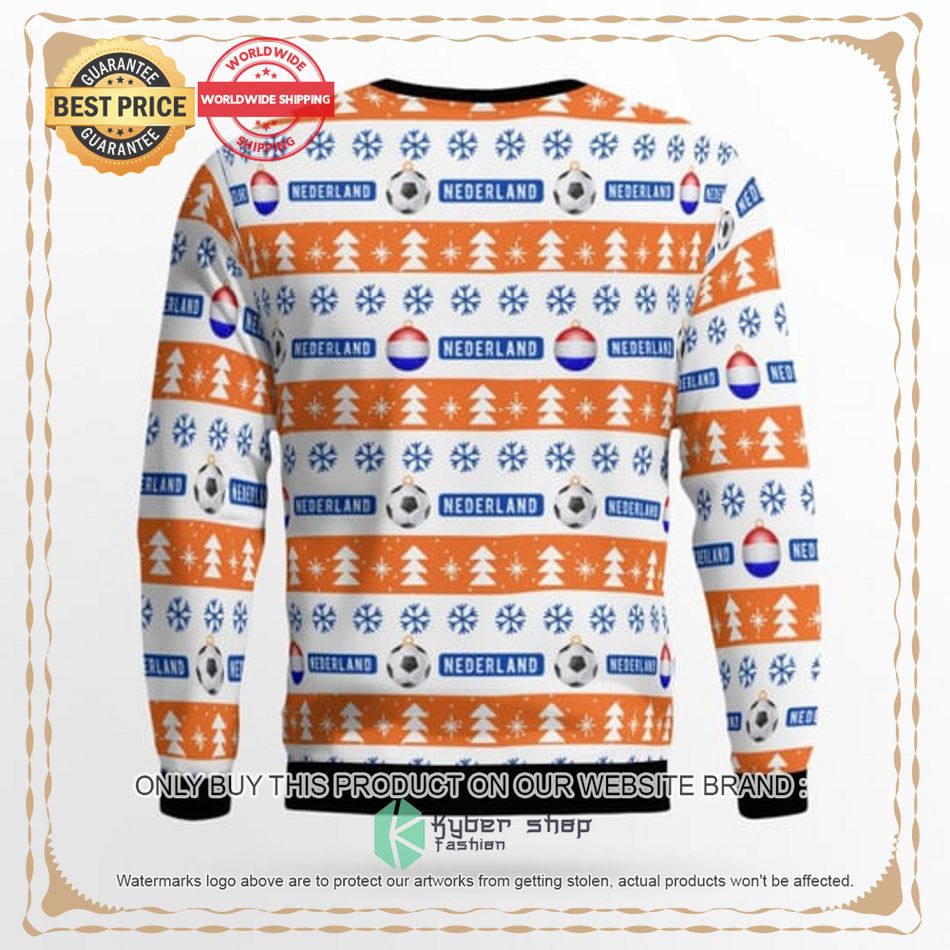 Netherlands Football Santa Claus Gift Ugly Christmas Sweater 3 netherlands football santa claus gift ugly christmas sweater 3 44927