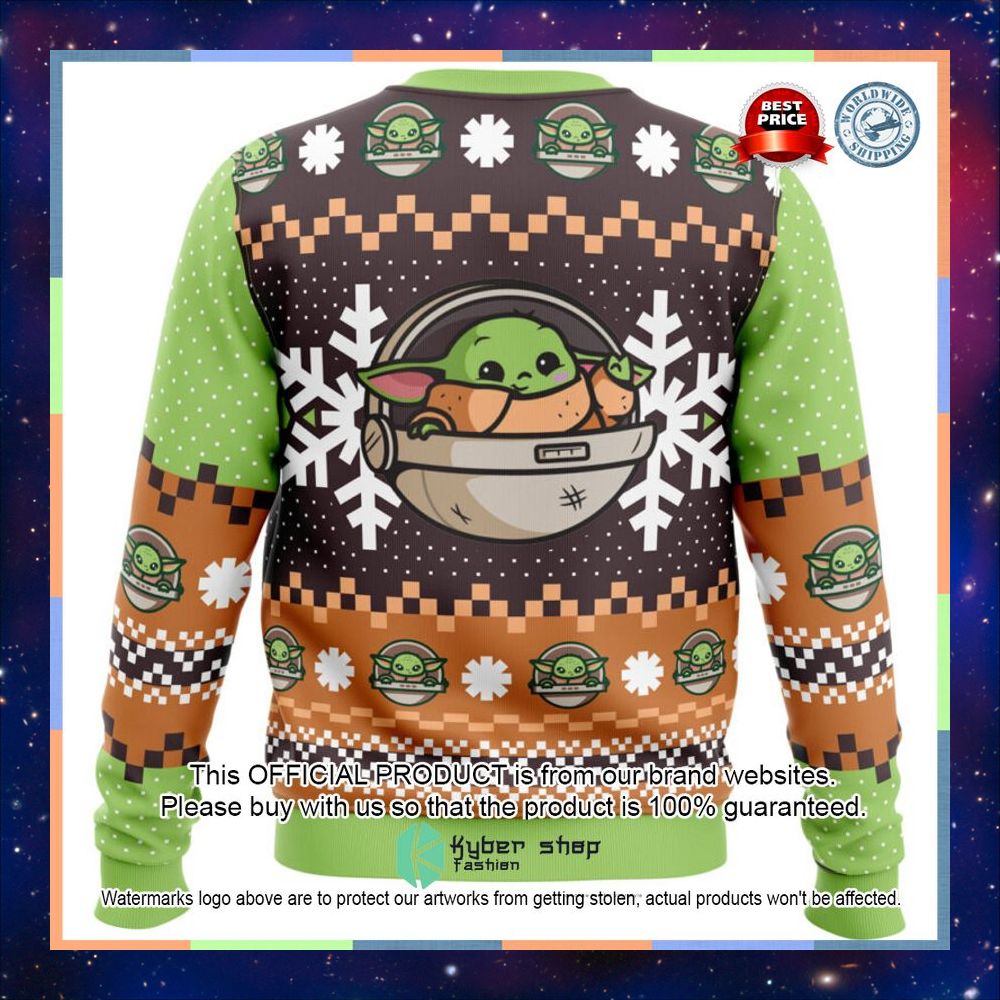 New Baby Yoda Star Wars Sweater Christmas 6
