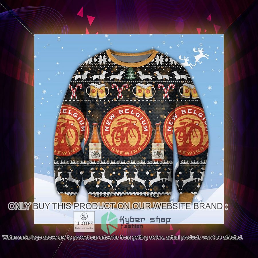 New Belgium Christmas Sweater, Sweatshirt 3 new belgium christmas sweater sweatshirt 3 99889