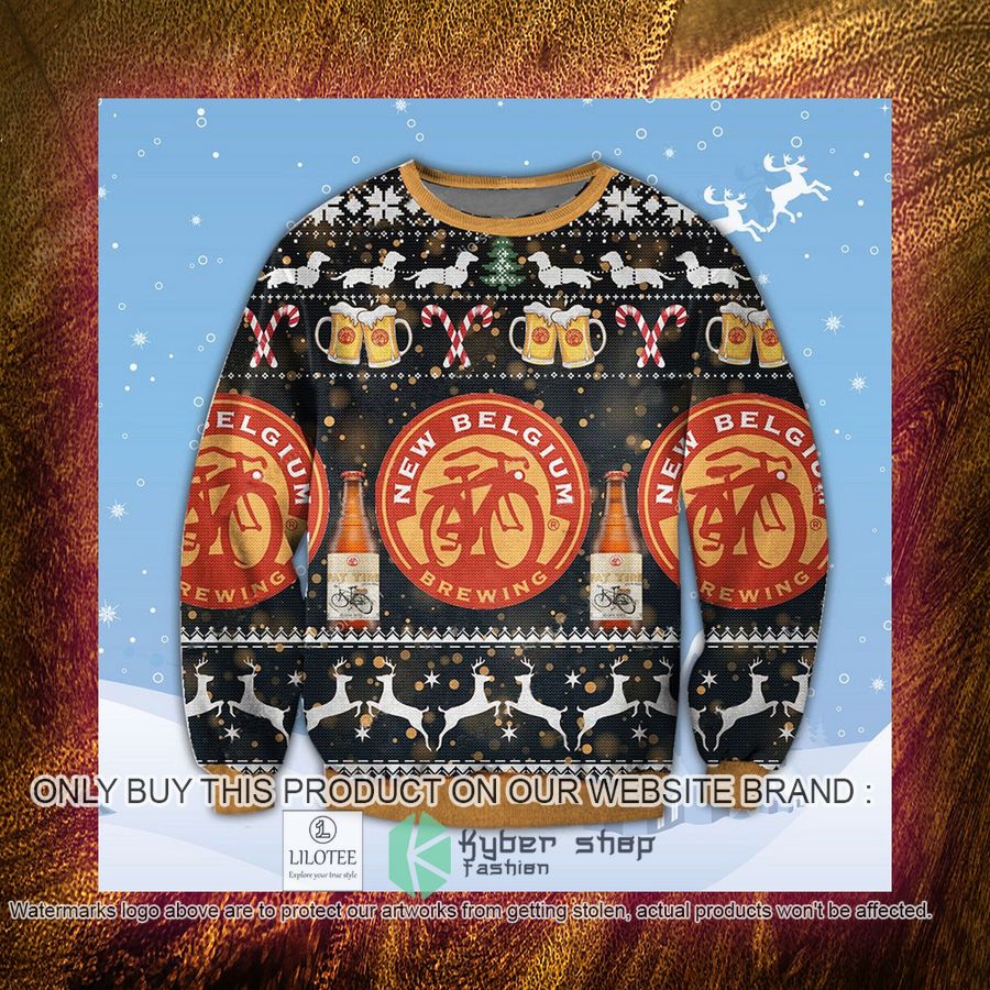 New Belgium Christmas Sweater, Sweatshirt 4 new belgium christmas sweater sweatshirt 4 75335
