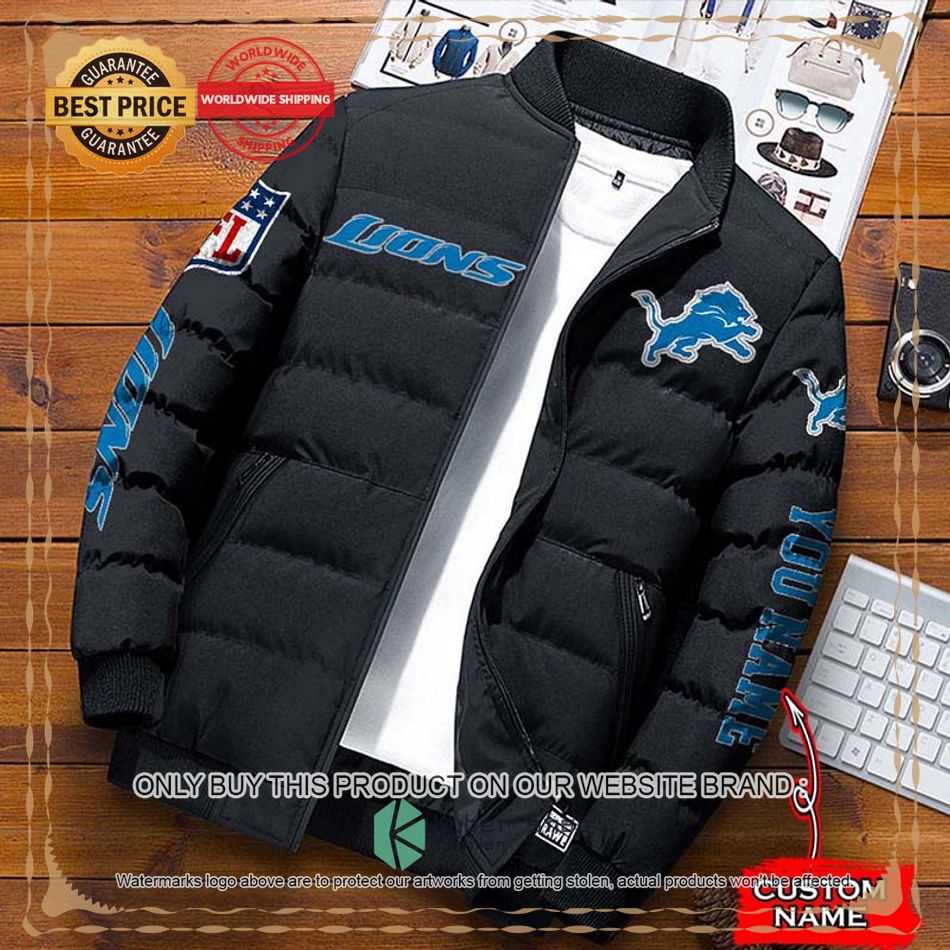 NFL Detroit Lions Custom Name Down Jacket 5 NFL Detroit Lions Custom Name Down Jacket word2