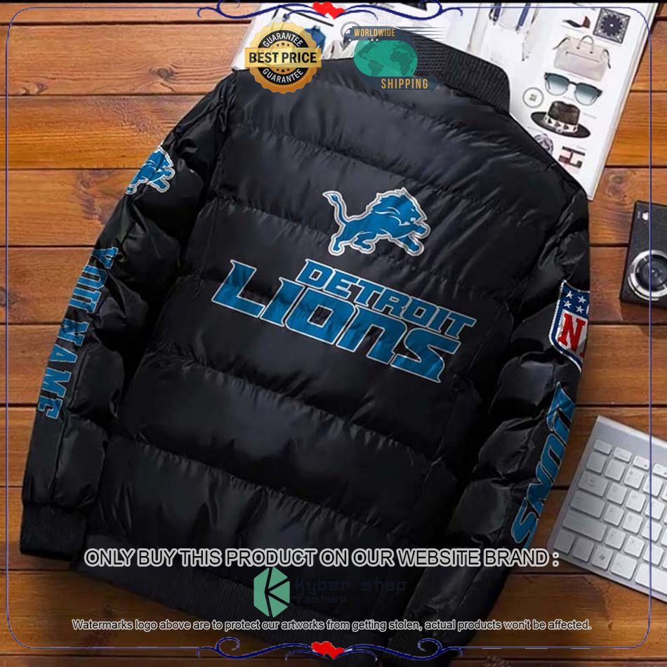 NFL Detroit Lions Custom Name Down Jacket 4 NFL Detroit Lions Custom Name Down Jacket word2