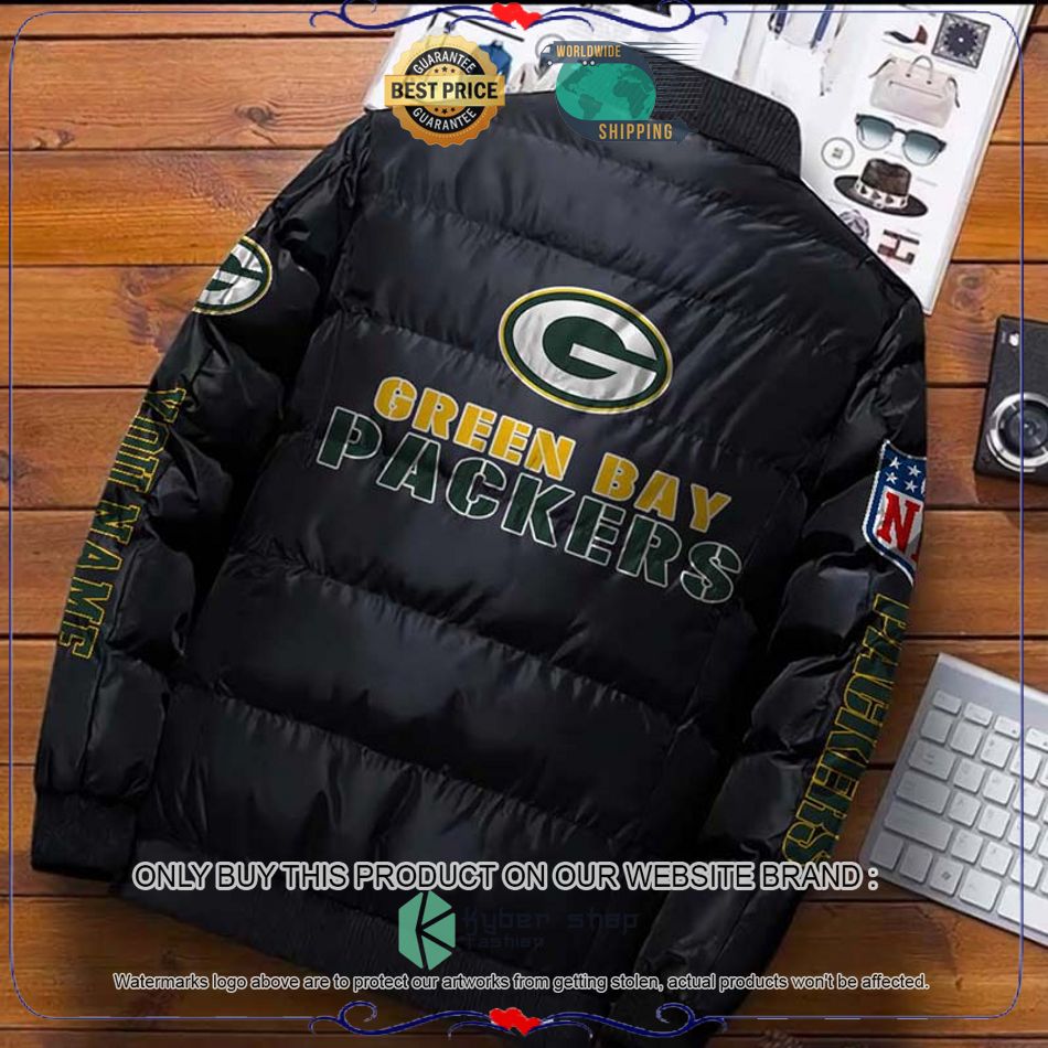 NFL Green Bay Packers Custom Name Down Jacket 4 NFL Green Bay Packers Custom Name Down Jacket word2