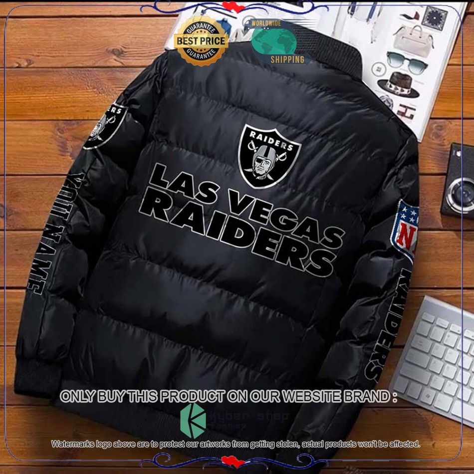 NFL Las Vegas Raiders Custom Name Down Jacket 4 NFL Las Vegas Raiders Custom Name Down Jacket word1