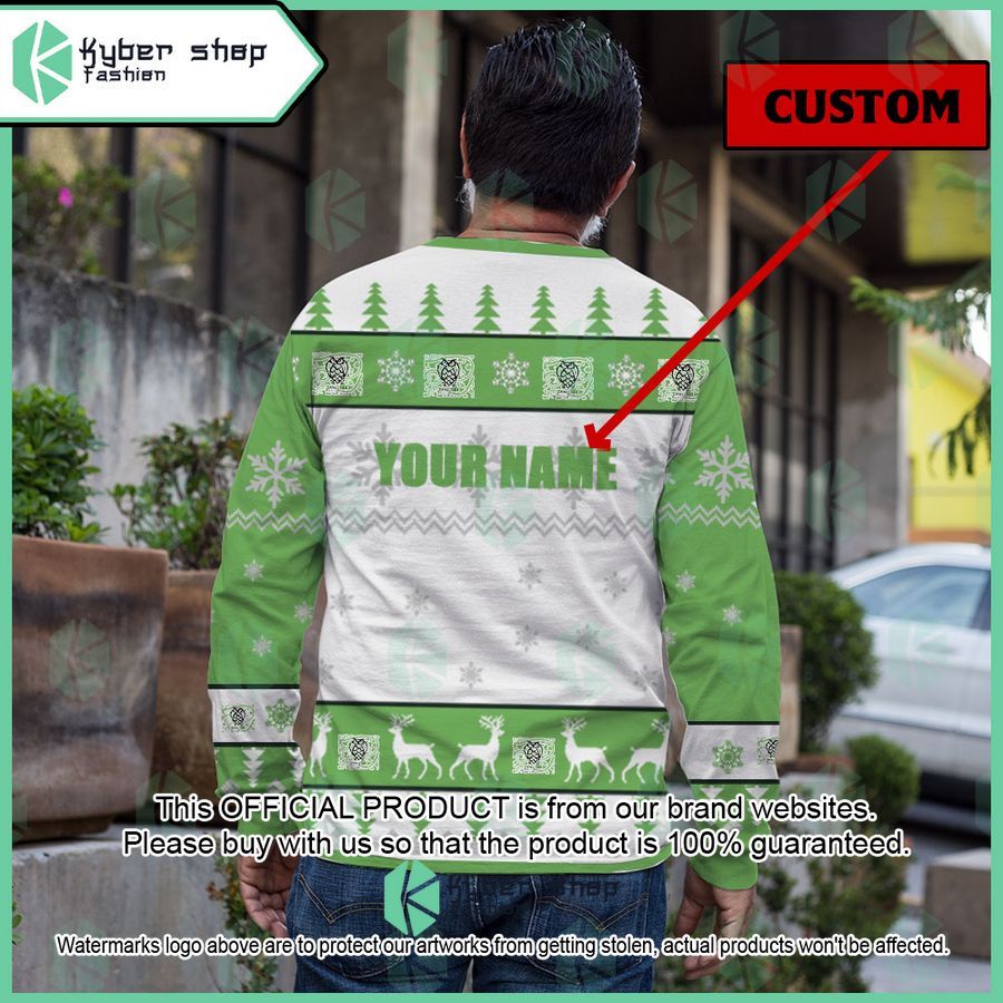 Personalized Night Shift Santilli IPA Christmas Sweater 3 Personalized Night Shift Santilli IPA Christmas Sweater word1