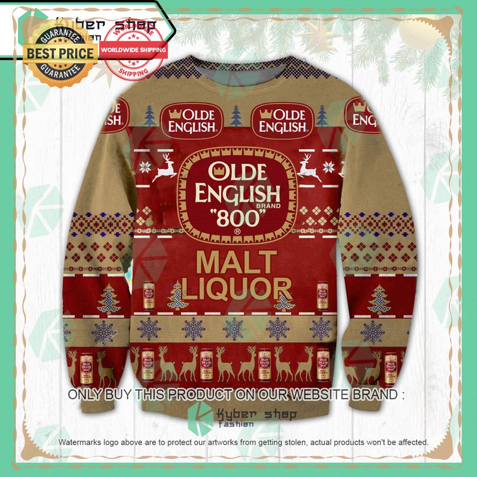 olde english 800 ugly christmas sweater 1 97425