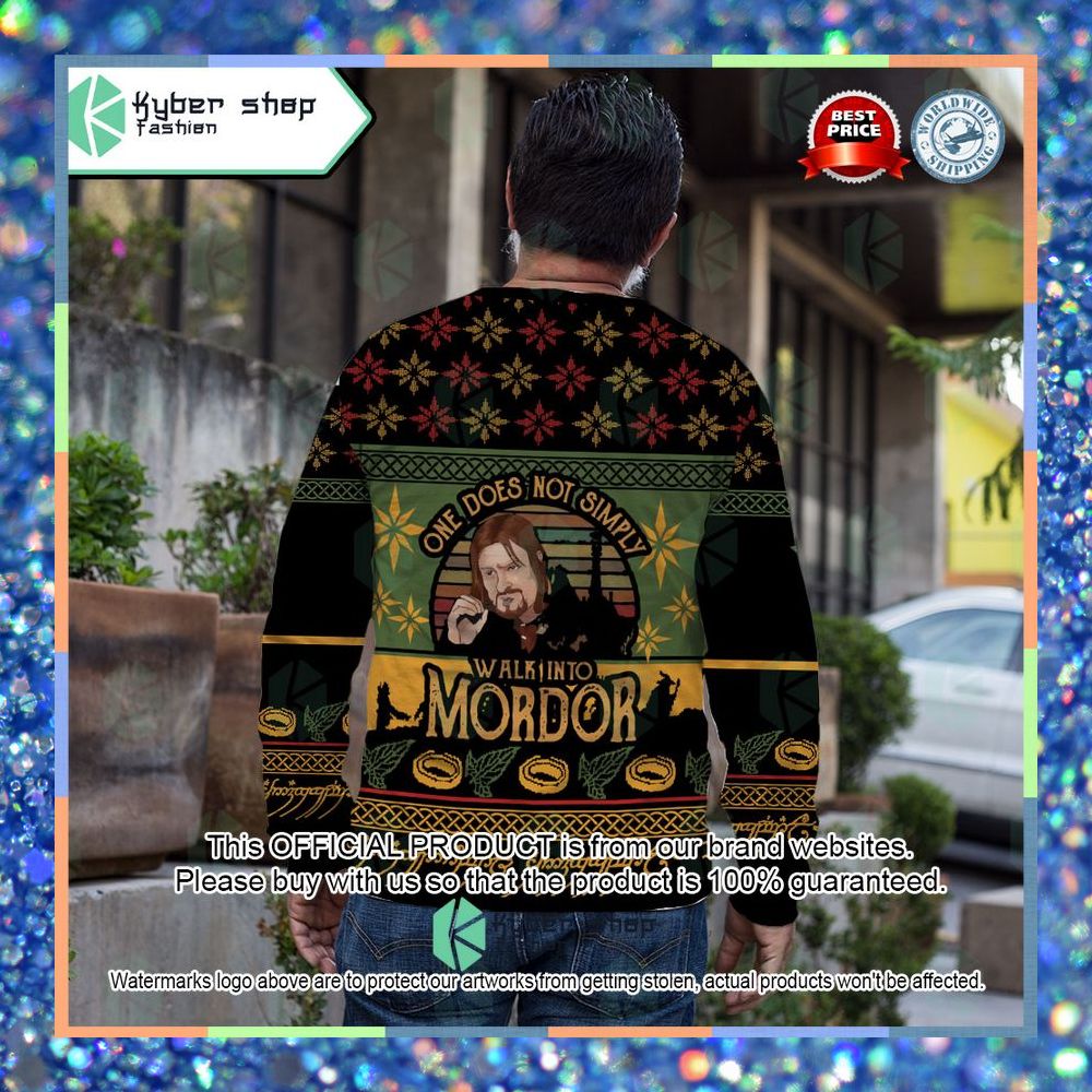 One Does Not Simply Walk Into Mordor Christmas Sweater 8 One Does Not Simply Walk Into Mordor Christmas Sweater word1