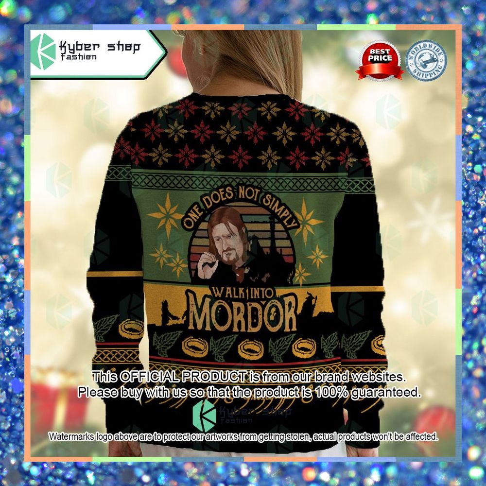 One Does Not Simply Walk Into Mordor Christmas Sweater 10 One Does Not Simply Walk Into Mordor Christmas Sweater word1