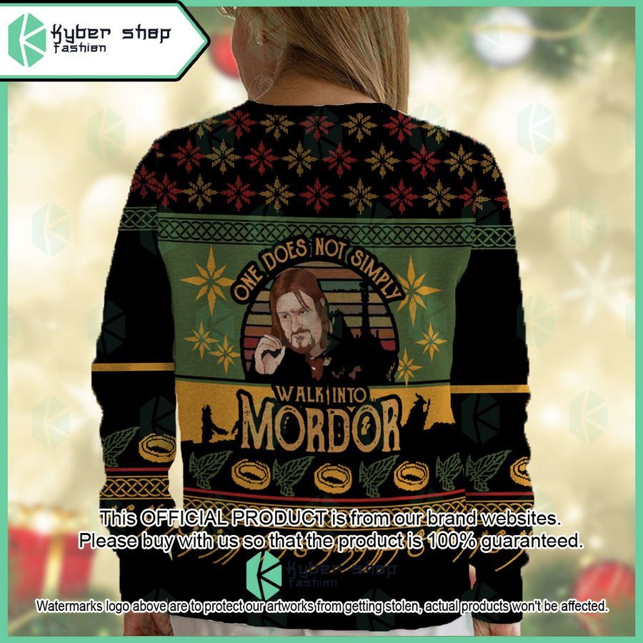 One Does Not Simply Walk Into Mordor Christmas Sweater 5 One Does Not Simply Walk Into Mordor Christmas Sweater word1