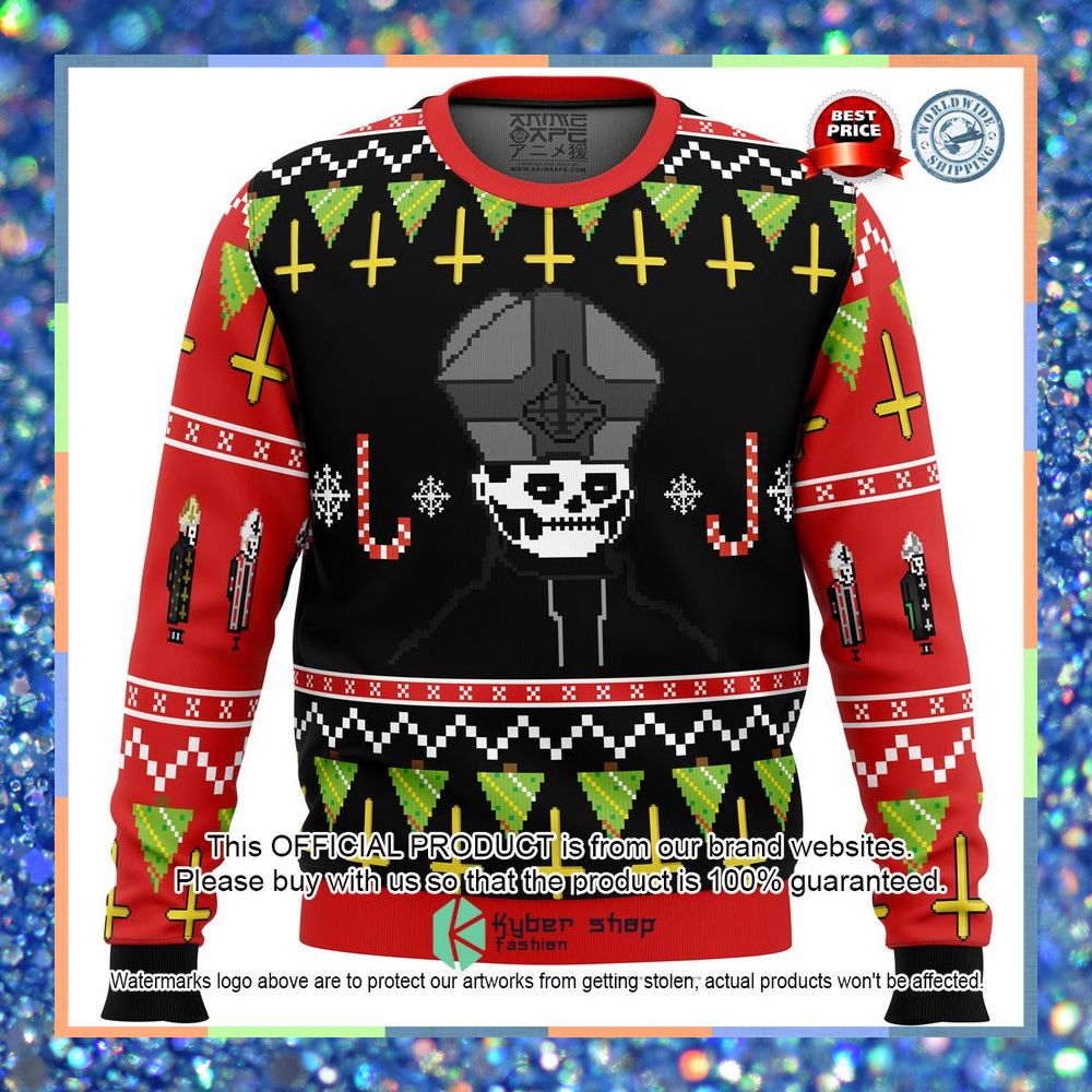 Papa Emeritus Christmas Sweater 3 Papa Emeritus Christmas Sweater word3