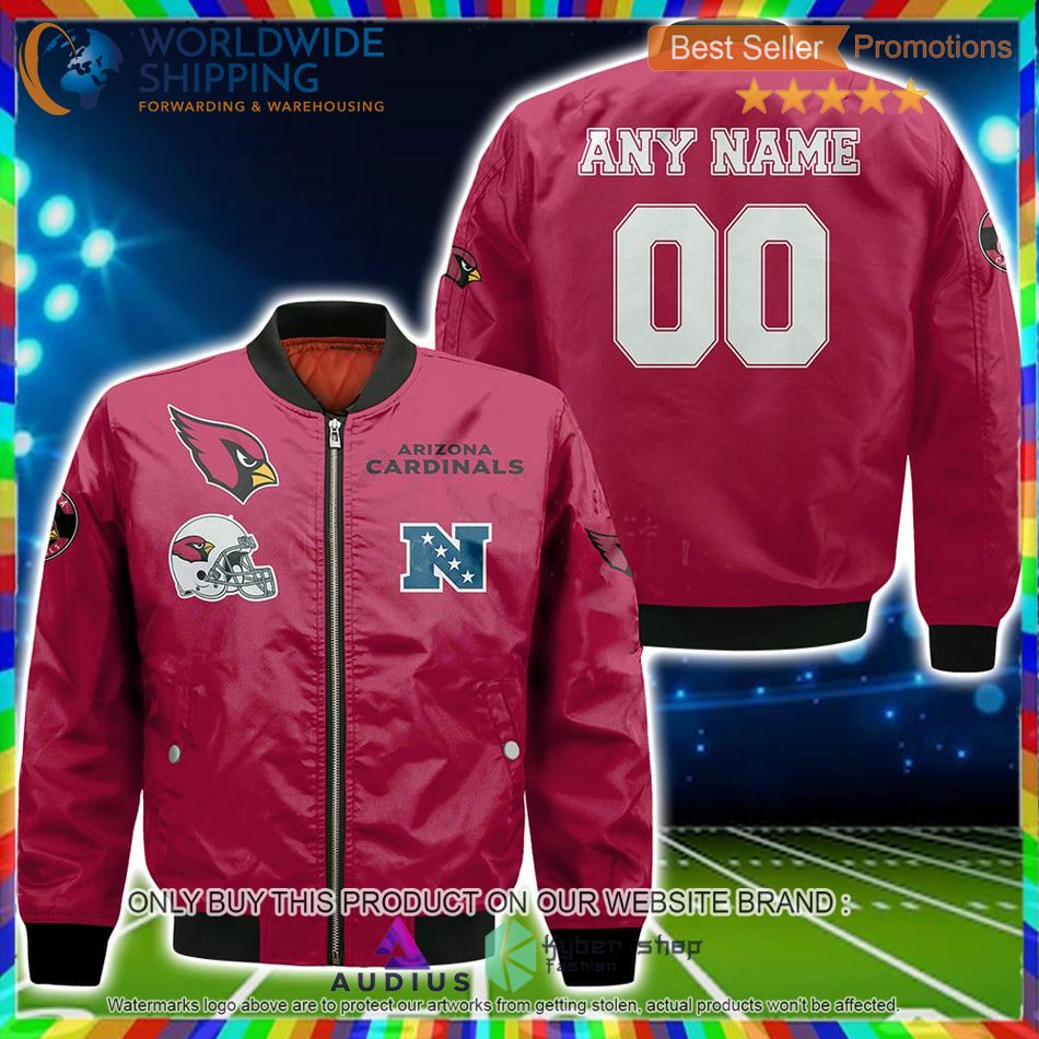 personalized arizona cardinals nfl bomber jacket 1 99230