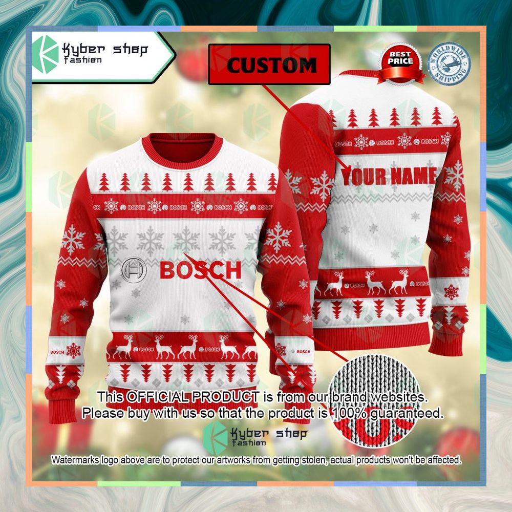 Personalized Bosch Christmas Sweater 6 Personalized Bosch Christmas Sweater word3
